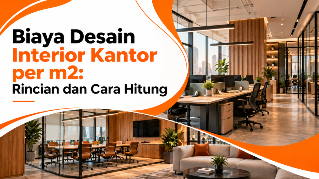 Biaya Desain Interior Kantor per m2: Rincian dan Cara Hitung