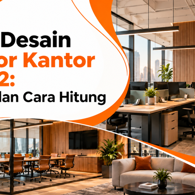 Biaya Desain Interior Kantor per m2: Rincian dan Cara Hitung
