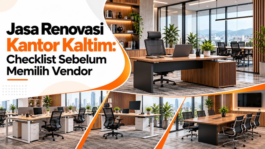 Jasa Renovasi Kantor Kaltim: Checklist Sebelum Memilih Vendor