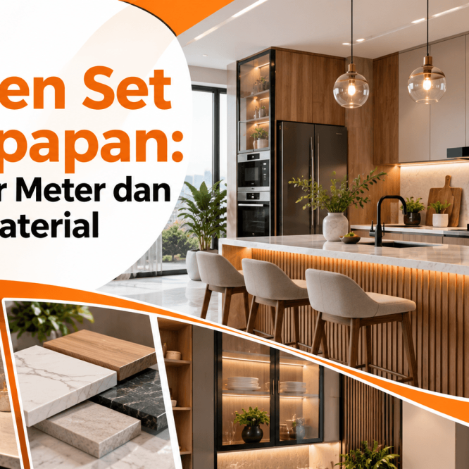 Kitchen Set Balikpapan: Harga per Meter dan Pilihan Material