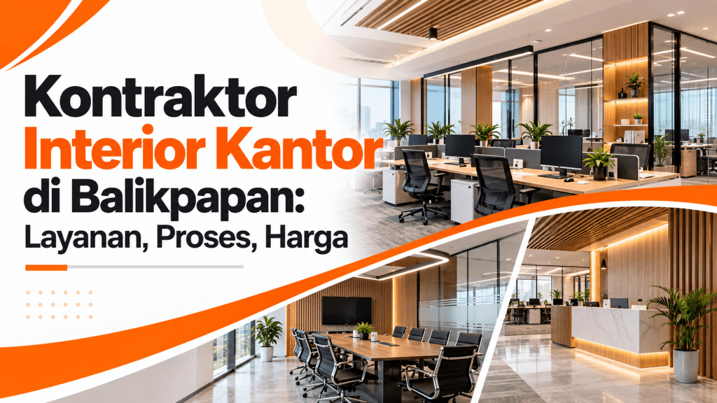 Kontraktor Interior Kantor di Balikpapan: Layanan, Proses, Harga