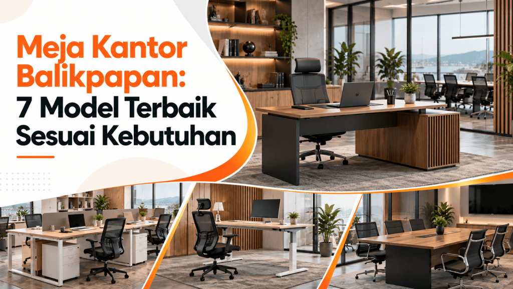 Meja Kantor Balikpapan: 7 Model Terbaik Sesuai Kebutuhan