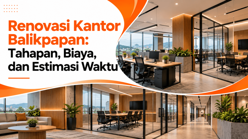 Renovasi Kantor Balikpapan: Tahapan, Biaya, dan Estimasi Waktu