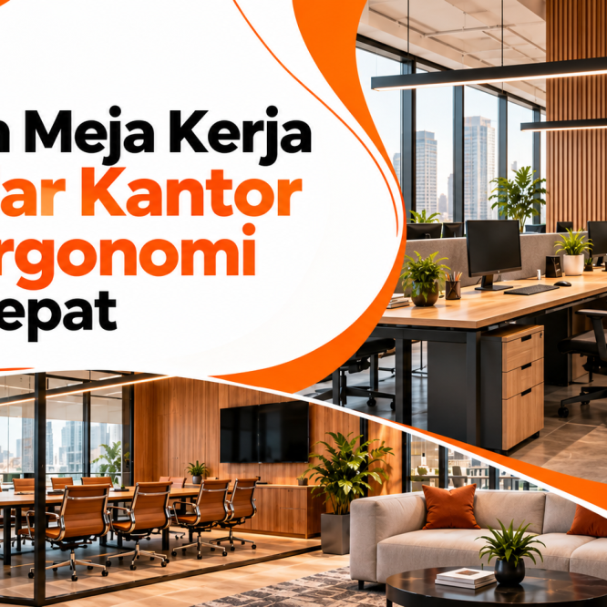 Ukuran Meja Kerja Standar Kantor dan Ergonomi yang Tepat