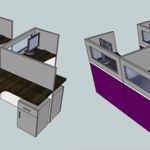 Model desain workstation kontraktor-interior-balikpapan