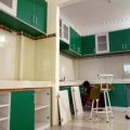 Batu Ampar dapur-hijau-putih