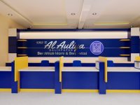 Interior SMPIT Auliya dengan desain sekolah yang nyaman dan profesional